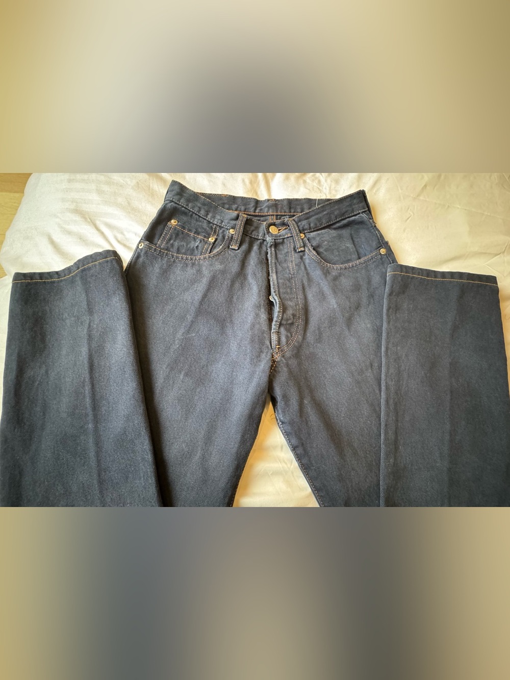 Dark Gray Men's Classic Straight Jeans